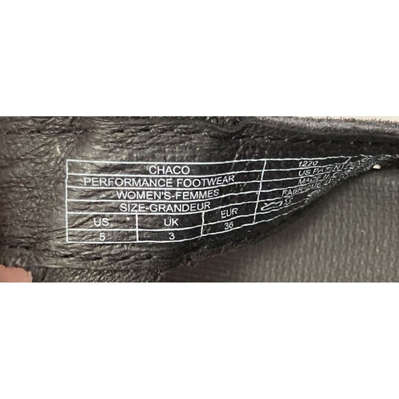 Chaco Rose Sandals Women’s 5 Black Suede Strappy Gladiator Casual Summer - Picture 9 of 10